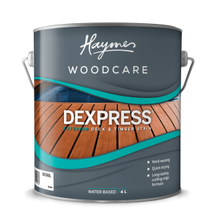 Haymes Woodcare Dexpress 4L NATURAL 2D