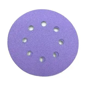 Hermes Ceramic Purple Discs (8 Hole)