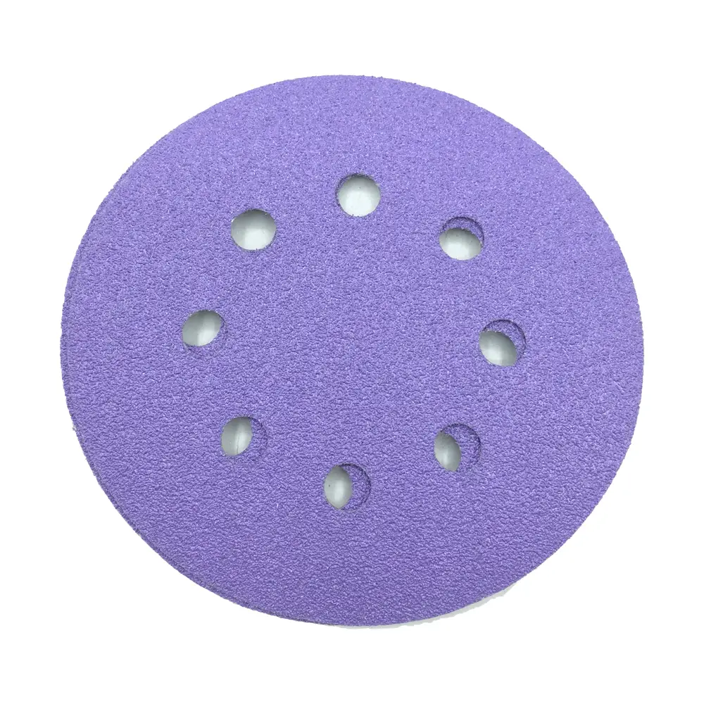 Hermes Ceramic Purple Discs (8 Hole)