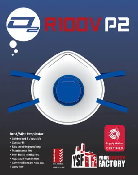 Dust Mask with Valve (P2) - Image 3